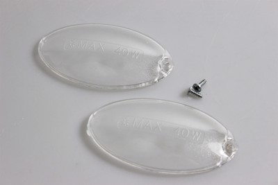 Lampglas, Faber köksfläkt - 102 mm (2 st)