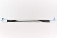 Ugn glas, Gorenje spis & ugn - 460 mm x 595 mm x B:30 mm / A:4 mm (yttreglas)