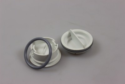 Lock till diskmedel-/spolglansbehållare, Whirlpool diskmaskin (kit)