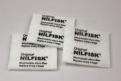 Filter, Nilfisk dammsugare - 100 mm x 107 mm