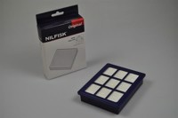 HEPA filter, Nilfisk dammsugare - 107 mm x 143 mm