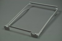 Ram till påläggsbricka, Siemens kyl och frys - 30 mm x 225 mm x 305 mm
