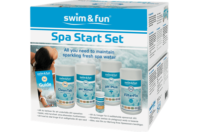 Startpaket spabad, Swim & Fun pool (klor)