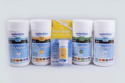 Pool skötsel startpaket, Swim & Fun pool (klor)