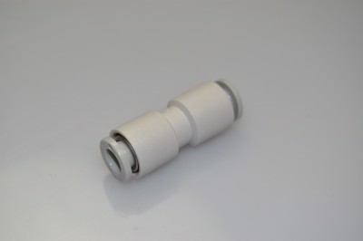 Slangkoppling, universal side-by-side kyl frys - 6 mm (rak)