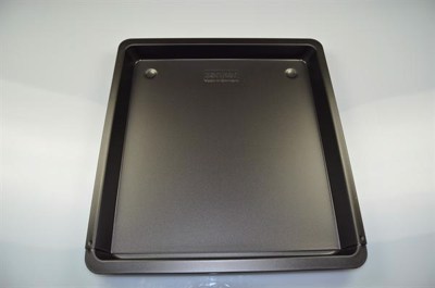 Ugnsplåt, universal spis & ugn - 30 mm x 520 mm (375 mm) x 330 mm  (variabel längd)