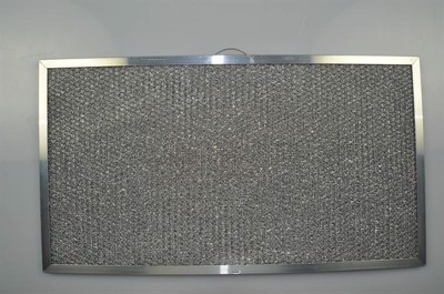 Metalltrådsfilter, Elektro Helios köksfläkt - 10 mm x 463 mm x 255 mm